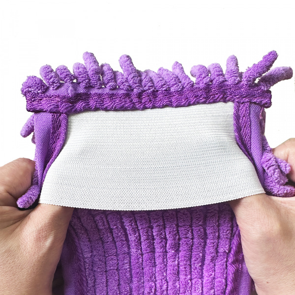 Насадка Флеттер "Умничка" мифибра "лапша" с эластичн.карманом (20/100) фиолетовая